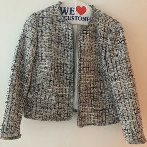 Tweed Ann Taylor jacket size 6 worn once!